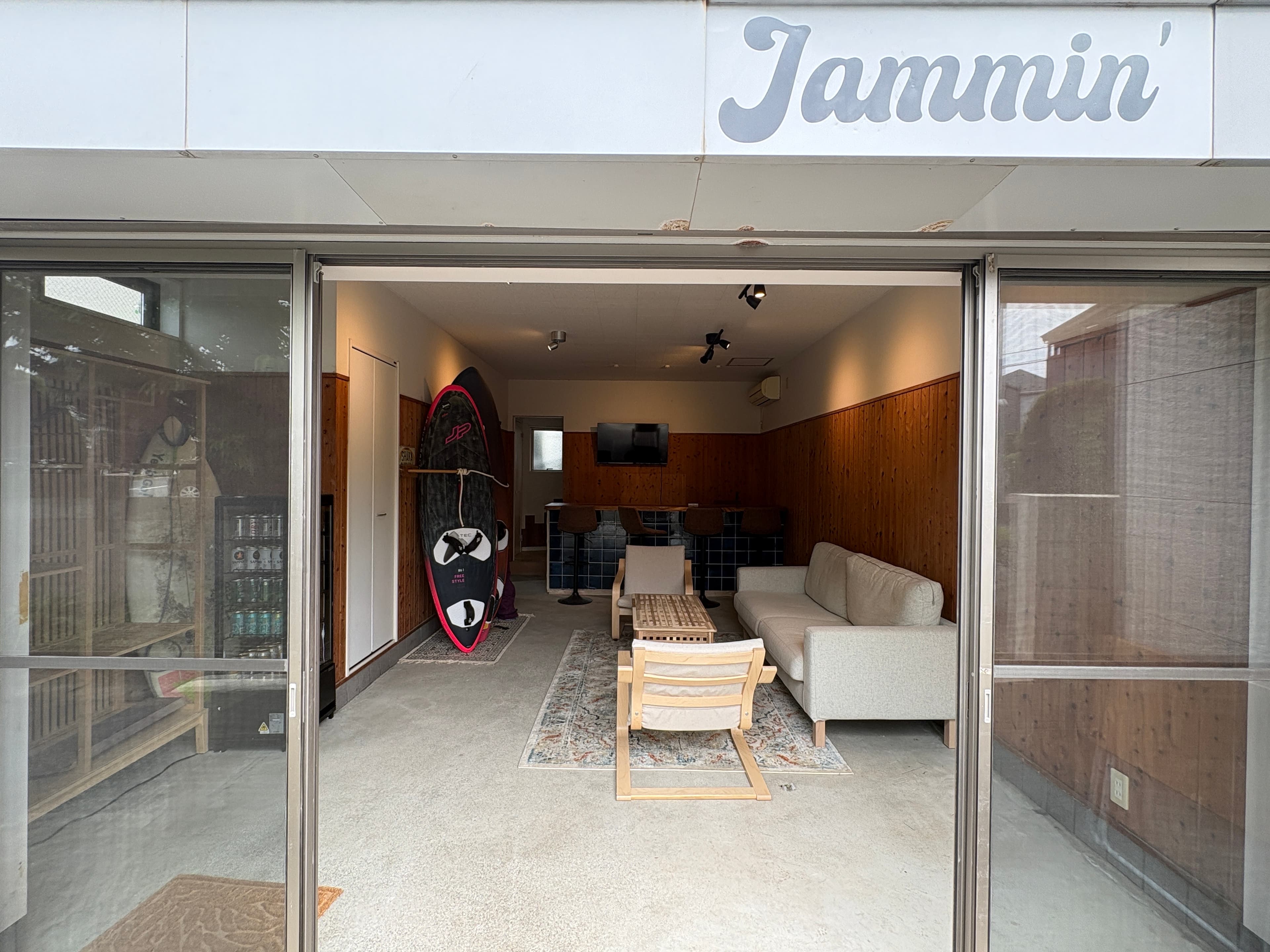 Jammin' 店舗入り口